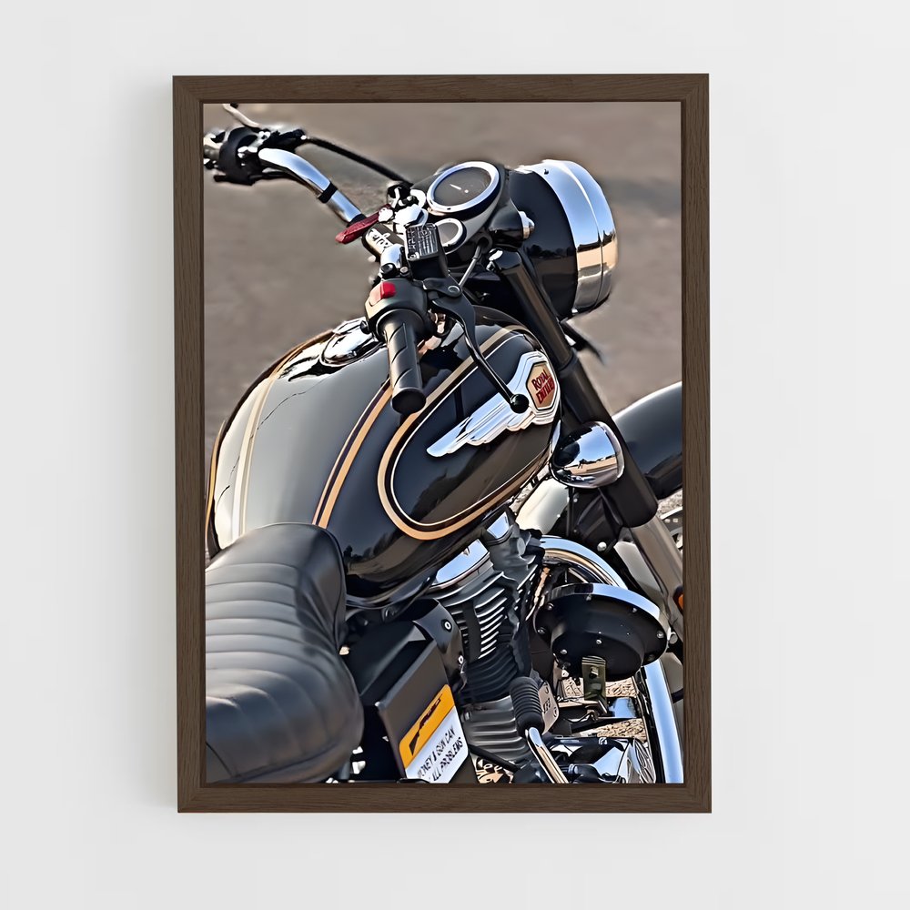 Poster Vibration Balle – affiche Royal Enfield (vue 5)
